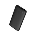 Lazor Prism-10 PB30: 10000mAh Ultra Slim Power Bank, 3D Artistic Texture, Anti-Scratch, Overcharging Protection, Dual Fast Charging, Micro USB & Type-C Ports - Black