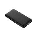 Lazor Prism-10 PB30: 10000mAh Ultra Slim Power Bank, 3D Artistic Texture, Anti-Scratch, Overcharging Protection, Dual Fast Charging, Micro USB & Type-C Ports - Black