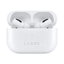 Lazor Sense EA79 TWS In-Ear Earphones: Mono/Dual Connection Switch, Touch Control, BT V5.0, Bass Boost+, Wireless & Lightning Charging - White