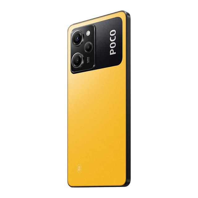 موبايل جوال بوكو X5 برو 5G رام 8 جيجا 256 جيجا تخزين أصفر شاومي POCO X5 Pro 5G Smartphone