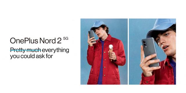 OnePlus Nord 2 5G 12GB RAM 256GB Gray, 6.43-inch Fluid AMOLED Display, MediaTek Dimensity 1200-AI Processor, 50MP Camera, 4500mAh Battery, 65W Warp Charge