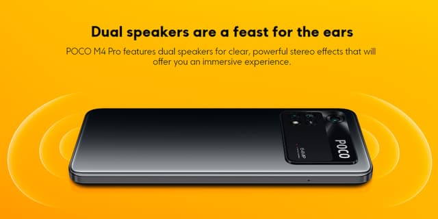 موبايل جوال شاومي بوكو M4 برو رام 8 جيجا 256 جيجا تخزين أصفر شاومي Xiaomi Poco M4 Pro