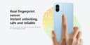 Xiaomi Redmi A1+ Smartphone, 6.52" Display, Dual Sim, 32GB Storage, 2GB RAM, 8MP AI Dual Camera, Rear Fingerprint Sensor, Huge 5000mAh Typ Battery - Black