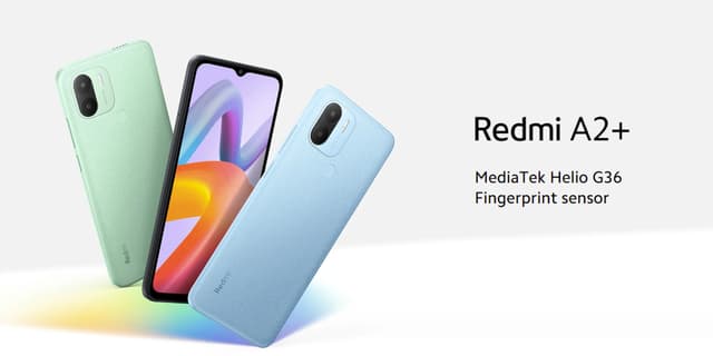 موبايل جوال شاومي ريدمي A2 بلس رام 2 جيجا 32 جيجا تخزين أزرق فاتح شاومي Xiaomi Redmi A2+ - 2GB RAM + 32GB Storage