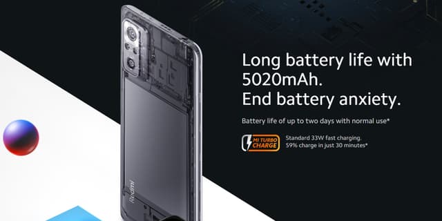 موبايل جوال شاومي ريدمي نوت 10 برو رام 8 جيجا 128 جيجا تخزين رمادي شاومي Xiaomi Redmi Note 10 Pro