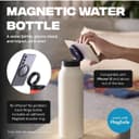 Water Bottle With Magnetic Holder