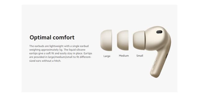 Xiaomi Buds 4 Pro: Wireless Earbuds with Hi-Res Audio Support, Dual Dynamic Drivers, Up to 48dB Active Noise Cancellation, 38 Hours Battery Life