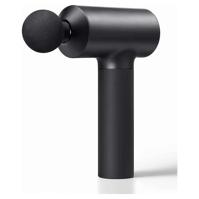 جهاز المساج 4 رؤوس 32 مستوى من الشدة وبطارية 1500 مللي امبير من شاومي Xiaomi Massage Gun UK 4 Massage Heads 32 Levels of Intensity 1500mAh Battery Portable and Lightweight