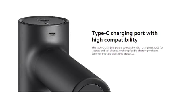 جهاز المساج 4 رؤوس 32 مستوى من الشدة وبطارية 1500 مللي امبير من شاومي Xiaomi Massage Gun UK 4 Massage Heads 32 Levels of Intensity 1500mAh Battery Portable and Lightweight