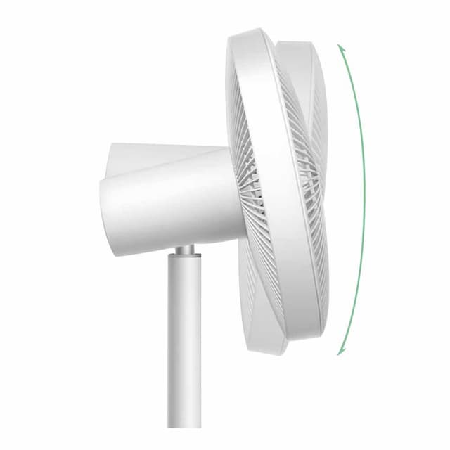 Xiaomi Mi Standing Fan 1X: 15W Powerful Motor, 7 Broad-Surface Fan Blades, 140° Wide-Angle Oscillation, 30 Levels Wind Speed Adjustment