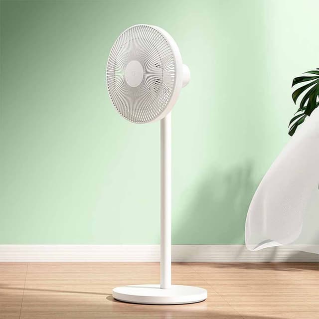 Xiaomi Mi Standing Fan 1X: 15W Powerful Motor, 7 Broad-Surface Fan Blades, 140° Wide-Angle Oscillation, 30 Levels Wind Speed Adjustment