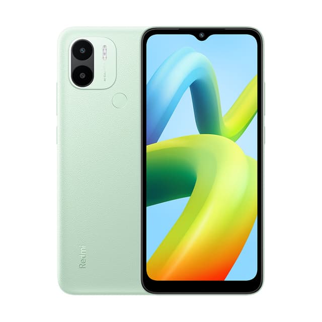 Xiaomi Redmi A1+ Light Green (2GB RAM, 32 Storage) - Powerful Smartphone with 6.52" HD+ Display, 8MP AI Dual Camera, and 5000mAh Battery - Light Green