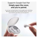 سماعة شاومي بلوتوث بودز 4 لايت أبيض شاومي Xiaomi Redmi Buds 4 Lite TWS Wireless Earbuds