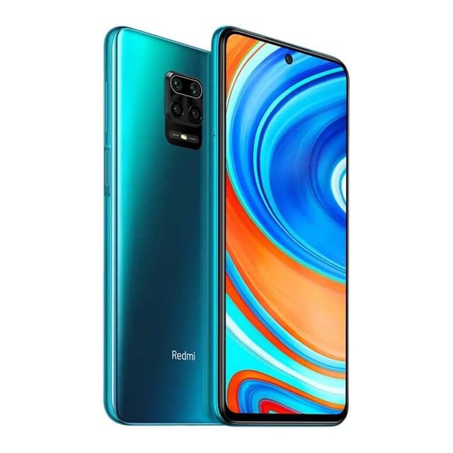 Xiaomi Redmi Note 9 Pro 4G LTE Dual SIM Smartphone - Aurora Blue, 128GB Storage, 6GB RAM, 5020mAh Battery, 6.67" FHD+ Display, Qualcomm Snapdragon 720G Processor