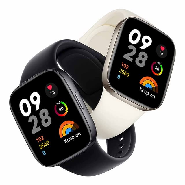 ساعة يد ذكية شاومي ريدمي 3 مقاس 1.75 انش أسود شاومي Xiaomi Redmi Smart Watch 3