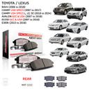 Toyota Lexus - Rear Carbon Fiber Ceramic Brake Pads by PowerStop NextGen (RAV4 Camry Avalon ES350 ES300h) - SW1hZ2U6MzMxNzk4Nw==