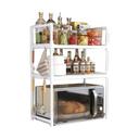 Kitchen Multifunctional 2 Tier Storage Rack