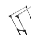 علاقة ملابس حديد عمودية مع رف تخزين Stainless Steel Clothes Rack Hanger