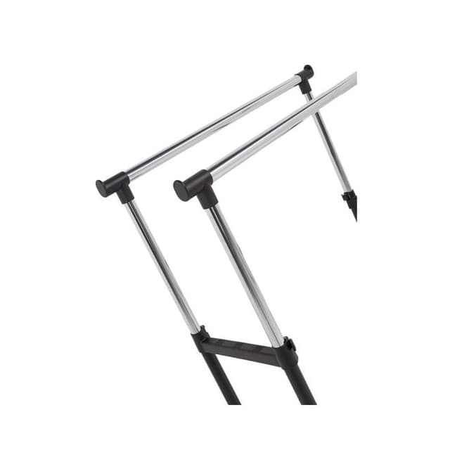 علاقة ملابس حديد عمودية مع رف تخزين Stainless Steel Clothes Rack Hanger