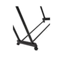 علاقة ملابس حديد عمودية مع رف تخزين Stainless Steel Clothes Rack Hanger