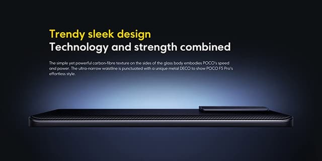 موبايل جوال بوكو F5 برو 5G رام 12 جيجا 512 جيجا تخزين أسود شاومي POCO F5 Pro