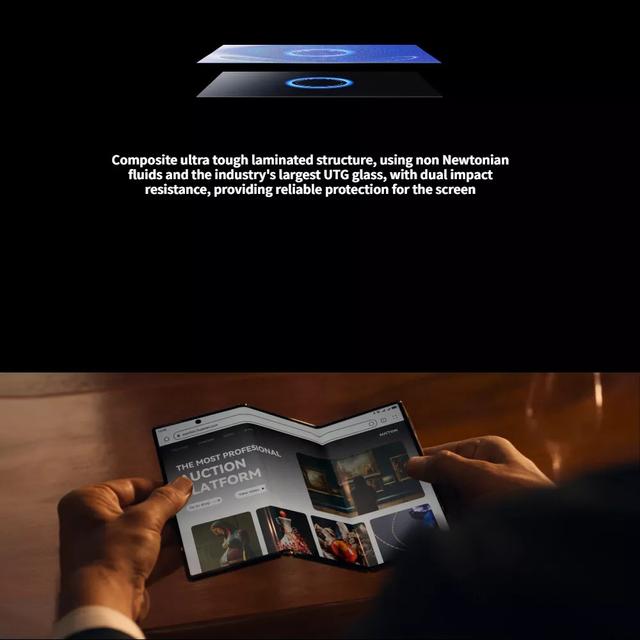 موبايل جوال هواوي ميت اكس تي قابل للطي Huawei Mate XT Smartphone Tri-fold Screen