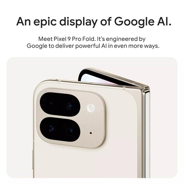 موبايل جوال جوجل بكسل 9 برو فولد رامات 16 جيجا - مساحة تخزين 256 جيجا نسخة استرالية Google Pixel 9 Pro Fold 5G Smartphone