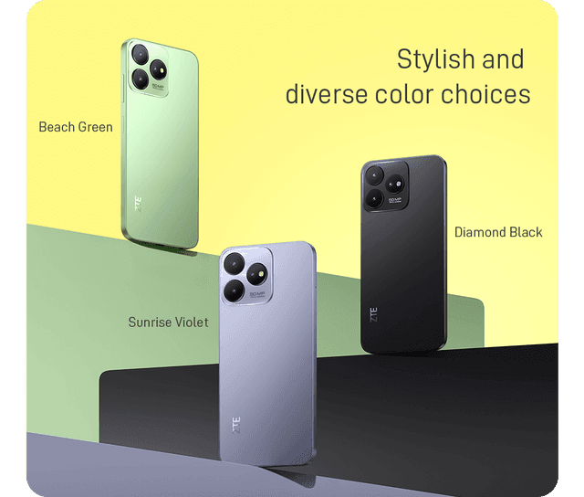 موبايل جوال نوبيا بليد في 50 رامات 8 جيجا ومساحة تخزين 256 جيجا Zte Nubia Blade V50