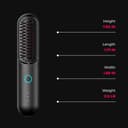 استشوار مشط حراري للشعر لاسلكي تيمو بورتا 3200 مللي أمبير 200 درجة مئوية Tymo Porta Cordless Hair Straightener Brush