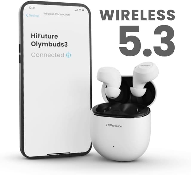 سماعة اذن بلوتوث هاي فيوتشر أوليمبودز 3 HiFuture OlymBuds3 Comfort Fit Wireless Earbuds - 722118