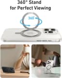 Anker iPhone 16 Pro Max Magnetic Clear Case With Ring Stand