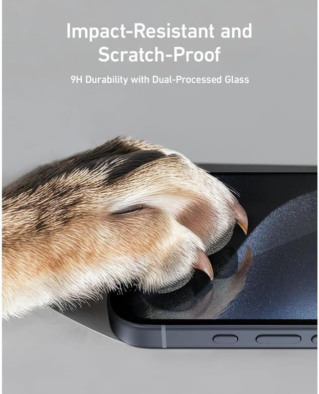 شاشة حماية جوال ايفون 16 برو ماكس انكر Anker iPhone 16 Pro Max Screen Protector