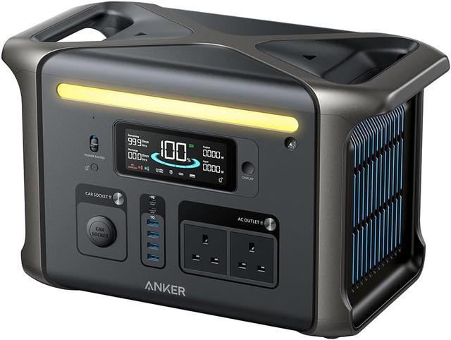 بطارية متنقلة للرحلات انكر سوليكس 1800 واط Anker Solix F1500 Portable Power Station - SW1hZ2U6MzM3NzEwOQ==