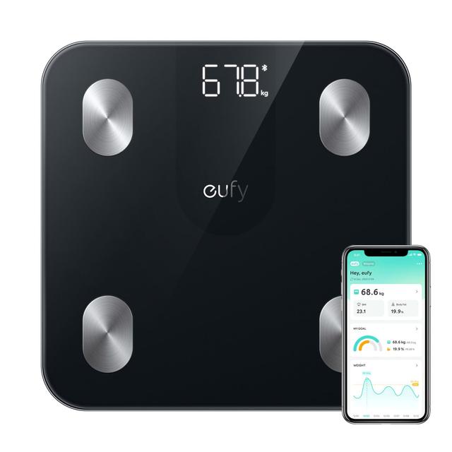 ميزان الكتروني يوفي للجسم مع تطبيق ذكي Smart Scale A1 With Bluetooth