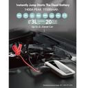 اشتراك سيارة متنقل راف باور 12 فولت مع باوربانك 11000 مللي أمبير وكشاف طوارئ​ مدمج RAVPower Jump Starter With PowerBank And LED Flashlight - SW1hZ2U6MzQyOTE5Nw==