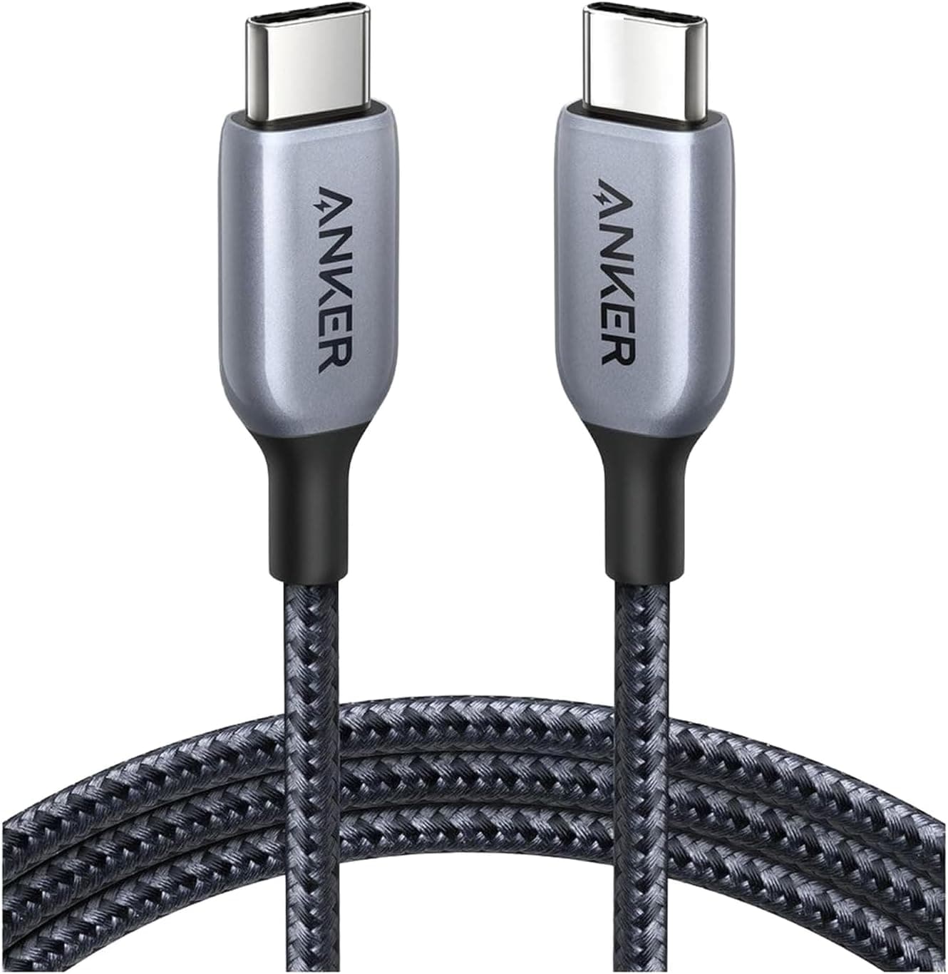 Anker 765 USB-C to USB-C Cable (Nylon) 140W 6ft - Grey