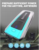 RAVPower 3-in-1 Jump Starter with 16000mAh Power Bank And LED Flashlight
