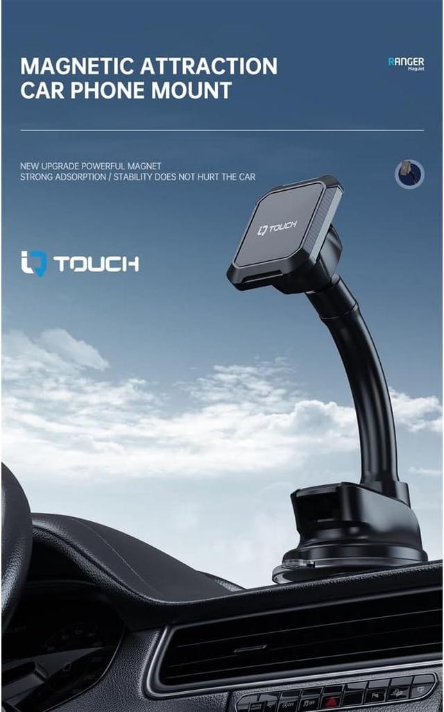 IQ Touch Magnetic Phone Holder With Shockproof Arm - SW1hZ2U6MzQyNTg2Mw==