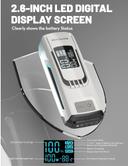 اشتراك للسيارة متنقل راف باور 12 فولت مع باوربانك 24000 مللي أمبير وكشاف طوارئ​ RAVPower 3in1 Jump Starter And Power Bank with LED Flashlight