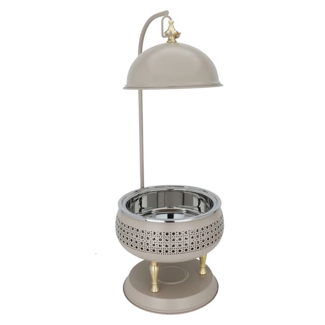 Al Saif Gallery India Round Food Heater Light Beige 3 Liter - 711819