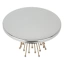 حامل كيك هندي فضي مع قاعدة ذهبية من السيف غاليري Al Saif Gallery India Silver Stand Cake With Gold Base