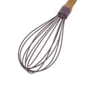 خفاقة البيض اليدوية سيليكون مع مقبض خشبي بنفسجي السيف غاليري Al Saif Gallery Silicone Mixer With Purple Wood Handle