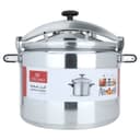 قدر ضغط فولكانو مصنوع من الألمنيوم بسعة 50لتر من السيف غاليري Al Saif Gallery Volcano Silver Aluminum Pressure Cooker 50 Liter