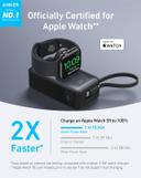 باور بانك انكر مع كابل تايب سي وشاحن ساعة ابل مدمج 10000 مللي أمبير Anker Power Bank Built-In Usb-C Cable And Apple Watch Charger - SW1hZ2U6MzQxNzgxMA==