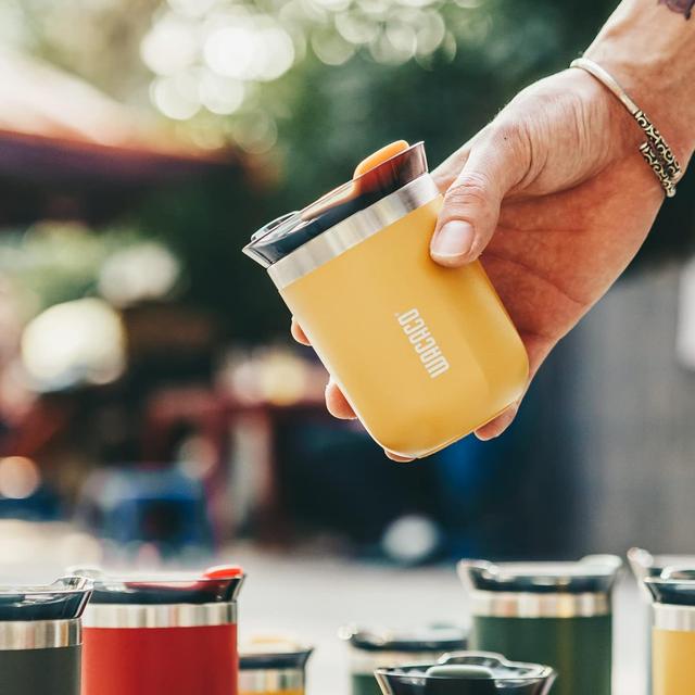 Wacaco Octaroma Classico Vacuum Double Wall Stainless Steel Insulated Mug 180ml 