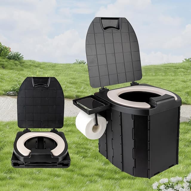 حمام متنقل للبر​ قابل للطي Portable Outdoor Toilets
