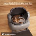 لتر بوكس صندوق فضلات القطط نيكاسا مع نظام تنظيف ذاتي وتطبيق ذكي Neakasa M1 Open-Top Self Cleaning Cat Litter Box