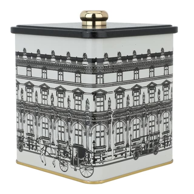 Al Saif Gallery Metal Box Black And Gray For Chocolate