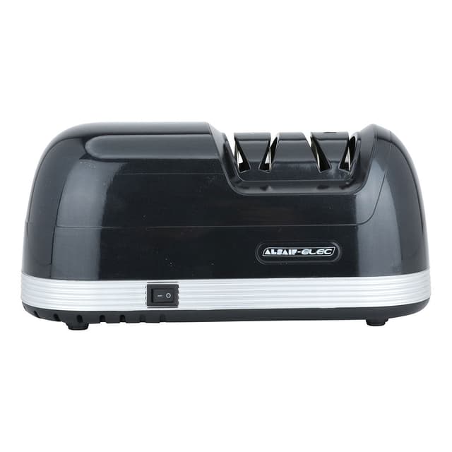 مسن سكاكين كهربائي باستطاعة 50 واط باللون الأسود من السيف غاليري Al Saif Elec Knife Sharpener 50 Watt Black