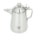 دلة قهوة ستانلس ستيل 1 لتر السيف غاليري Al Saif Gallery Silver Steel Coffee Bag 1 Liter Indian